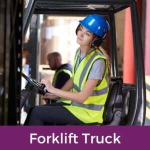 Forklift truck course