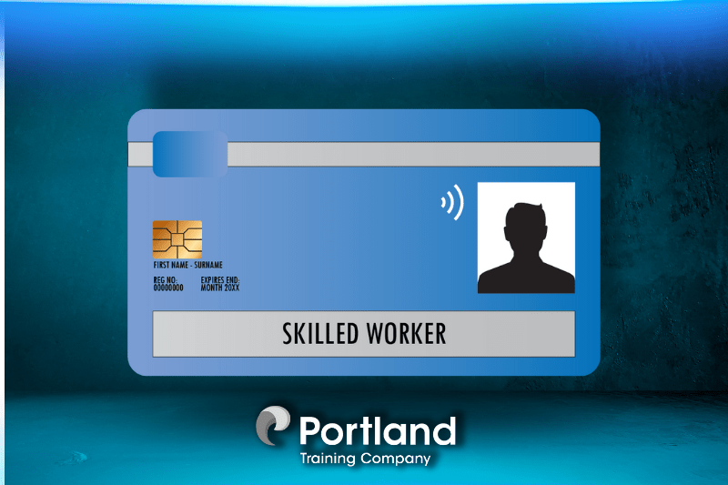 blue cscs card