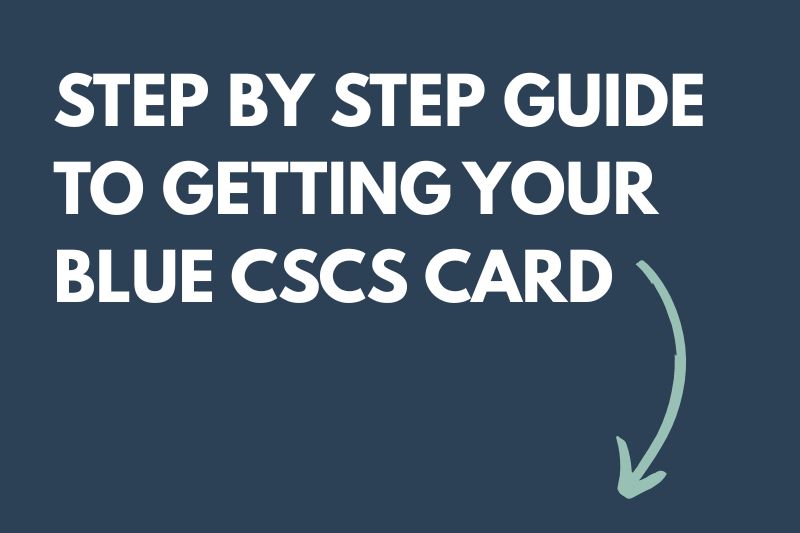 Blue CSCS Card